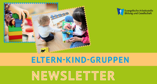 Newsletter Header zeigt spielende Kinder