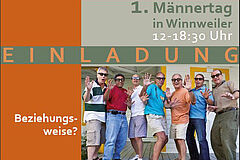 Einladungskarte zum ersten Männertag in Winnweiler